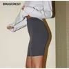 Algodão Bonito Básico Mini Biker Shorts Elastic High Waisted para Mulheres Verão Vintage Sexy Stretch Calças Curtas 210719