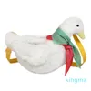 Sac à main femmes sac à dos luxe peluche canard Kawaii sac à bandoulière écharpe épaule cadeau messager sac à main 2022