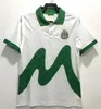 Retro 1998 Mexicoes World Cup BLANCO Vintage Soccer jerseys HERNANDEZ Home Green Away portiere 86 94 95 06 H.SANCHEZ BORGETTI Maglie da calcio classiche