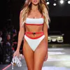 Bikinis Set Solide Patchwork Bikini Frauen Badeanzug Niedrige Taille Hohl Sexy Bandage Bademode Sommer Badeanzug Bademode Mujer