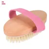 Portable Ellipse Massage Corps Bains Brosse Poils Naturels Douche Brosse À Cheveux Ameublement Prendre un Bain Brosses 4 49mm T2