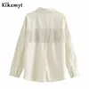 Klkxmyt Giacca di jeans Cappotto Donna Street Fashion Tassel oversize Vintage Manica lunga Sfilacciata Capispalla femminile Chic Top 210527