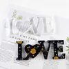 Love Home Family Family Miłość Miłość Miłość Miłość Znak Word Słowo Mold Forma żywica epoksydowa do DIY Table Decoration Art Rzemiosła DAS285