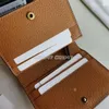 Portafogli corti da uomo e donna in pelle slim maschio borse money clip detentore della carta di credito dollaro più colore con box2208