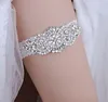 Sexy Girls Garter Lace Garters Bridal para mujeres Garters de novia de boda de diamantes de imitaci￳n