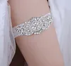 Ragazze sexy giarrettiera in pizzo da sposa per donne giardicne da sposa di strass