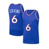 Allen 3 Iverson Joel 21 Embiid Męskie koszulki koszykówki Retro Ben 25 Simmons Camisetas de Baloncesto Basketball Jerseys 2021