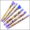 Arts, Crafts Gifts Home & Garden Craft Tools Diy Resin Magic Wand Mold Scepter Ceremony Crystal Hairpin Mirror Sile Drop Delivery 2021 Hyzvg