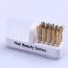 1Pc Nail Drill Manicure Brushes For Nail Accessories Cleaning Brush Cleaner Nail Drill Bit Clean Tool Copper Wire Drill Brush