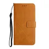 Stripes wallet Phone Cases for iphone 13 pro max 12 11 X XR 6 7G 8PLUS ID Card Solid Color PU Leather Flip Stand Cover Case