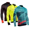 Racing Jackor Höst Spring Road Cykling Jersey 2022 Mans Långärmad Mountain Cykelkläder Maillot Ropa Ciclismo Hombre