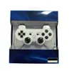 Dropship Dualshock 3 controlador sem fio Bluetooth para PS3 Vibration Joystick Gamepad controladores de jogo com caixa de varejo