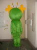 Costume da mascotte bambola verde carino di Halloween Personaggio a tema di alta qualità Carnevale unisex per adulti Vestito da festa di compleanno di Natale