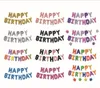 NOWOŚĆ 13PCS Black Red Multicolor Letters Happy Birthday