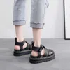 Kleiderschuhe Sommer Blaire Sandalen Frauen039s Römische Schnalle Offener Zehen dicker Solder Fisch Mund Muffin5983855