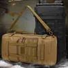 Outdoor tassen tactische man tas militaire hand mutifunctie leger duffel wandeling pak toeristische rugzakken 50L bergbeklimmen rugzak