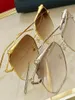 0812 UV 400 남성을위한 UV 400 보호 된 새로운 패션 선글라스 빈티지 메탈 스퀘어 프레임 인기 최고 품질과 함께 케이스 클래식 S200D