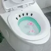 Bidet pliant Pas de baignoire accroupie Fournitures de toilette Femme enceinte Laver le cul Bassin d'allaitement Nettoyer la baignoire après la chirurgie anorectale Confinement 10 74zh Q2