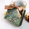 Dank u Verpakking Gift Bag Wit Kraftpapier Kleine tas met lint voor bruiloft verjaardagsfeestje Gunsten opslag