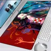 Büyük Oyun Mouse Pad XXL Bilgisayar Mousepad PC Gamer Mouse Mat Dizüstü Mausepad Demon Slayer Kamado Nezuko Klavye Mat Masa Pedi G220304