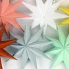 Décoration de fête 1 pièces ornements de noël lanterne en papier pendentif étoile décorations de noël année 2022 Navidad fournitures pour la maison Noel