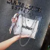 Wholesale Fairy Tas 2020 Summer New Small Fresh Lace Jelly Bags Wild Silk Scarf Bucket Bag Beach Messenger Handbag