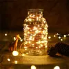 Strings 5M 50 Lights Outdoor Solar Powered Lighting Copper Wire Light String Fairy Wedding Christmas Decoration Party Decor