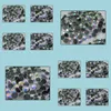 Rhinestones Loose Pärlor Smycken DMC 30SS 6,5mm Flat Back Fix Rhinestone Crystal AB Finbehandlad Fix Stones Limit Preferial SS30 Drop