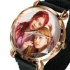 Women Watch magnet Lovers Bracelet Watches Diy Can 1 piece Custom You Photo Picture Clock Machining Hour Drop Shipping Gift 210310