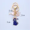 Sailor Moon Sleutelhanger Zoete Kat Meisje Auto Sleutelhanger Creatief Ontwerp Cartoon Schattige Paar Gift Bag Hanger Vrouwen Metal Charm Sleutelhanger