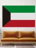 Kuwait Flags National Polyester Banner Flying 90 x 150cm 3 * 5ft Flag All Over The World Worldwide Outdoor kan anpassas