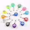 Snap Button Retractable Ski Pass ID Card Badge Holder Reels Pull Key Name Tag Recoil Reel Fit 18MM Snaps Buttons Jewelry MKI