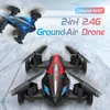 D85 2in1 Dron Simulatoren Air Ground Flying Car 24g Dual Mode Racing Mini Drohne Professionelle RC Quadcopter Drohnen Kinder Toys4895931