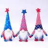 Independence Day Plush Toy Patriotic Faceless Doll Handmade Ornaments Decoration Exquisite Plush Doll Ornaments