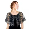 Wraps Jacken Damen Pailletten Achselzucken Schal Brautkleider Cover Up Flapper Cape Damen Perlen Schals Abend Party Braut