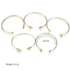 Bangle 5 PCs/Set Banglles for Women Size Ajuste Ajuste Bracelelet Arrow Jóias de jóias conjuntos de jóias ocidentais femininos femininos