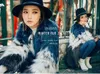 秋/冬のジャケットの女性の韓国のウールのコートの毛皮の毛皮の緩いストリートスタイル暖かいオーバーコート女性210607