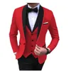 Neueste Mantelhose Designs Weiße Männer Anzüge für Hochzeitsanzug Männer Bräutigam Blazer Tuxedo Slim Fit Kostüm Pour Hommes Terno Masculino X0608