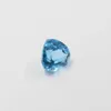 8mm Natural Heart Cut Topaz Gemstone Wholesale Price Natural Topaz Loose Stone Light Blue Topaz Loose Gemstone H1015