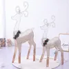 Christmas Decorations 75/110/130cm LED Large Reindeer Elk Light Night Lamp Deer Lighting Ornament Outdoor Home Room Decoration Decor Gift