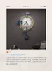 Wall Clocks Creative Fashion Mute LED Backlight Clock Living Room Modern Minimalist Atmosphere Bedroom