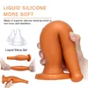 Nxy Cockriings Anal Sexo Brinquedos Big ButtPlug Butt Plug Dildos Soft Sex Brinquedos Forte Sucker Anus Dilator Prostato Estimulador Massager BDSM Adultos 1123 1124