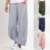 solid wide leg pants