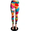 Womens Designer Clothing 2022 Elastic sheer yoga pants Casual Leggings Tie Dye Slim Sports Trousers Print Jogging Pants