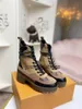 2021 fashion high quality inluxe women's leather winner platform desert boots ladies winter leather luxury women's shoes 5CM chunky