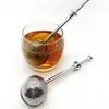 Herbata Sitko Ball Push Tea Wisząca Loose Leaf Herbal Teaspoon Sitter Filtr Dyfuzor Bar Narzędzie Drinkware Stal nierdzewna RRB13801