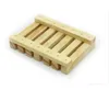 Natural Wooden Soap Dishes Anti-slip Bathing Soap Holder Storage Rack Plate Box Container Bath Shower Bathroom T2I51733