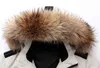 Зимняя теплая мужская парку Парки сгущает меховой воротник с капюшоном Куртка с капюшоном