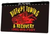 TC1033 Big Foot Towing Recovery Lichtschild, zweifarbige 3D-Gravur