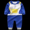 Combinaisons Bébé Garçon Vêtements Born Barboteuses Salopette En Coton Bio Dragon DBZ Ball Z Halloween Costume Infant Pyjama Onesie